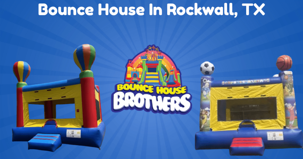 Bounce house in Rockwall, TX - Bounce House Brothers