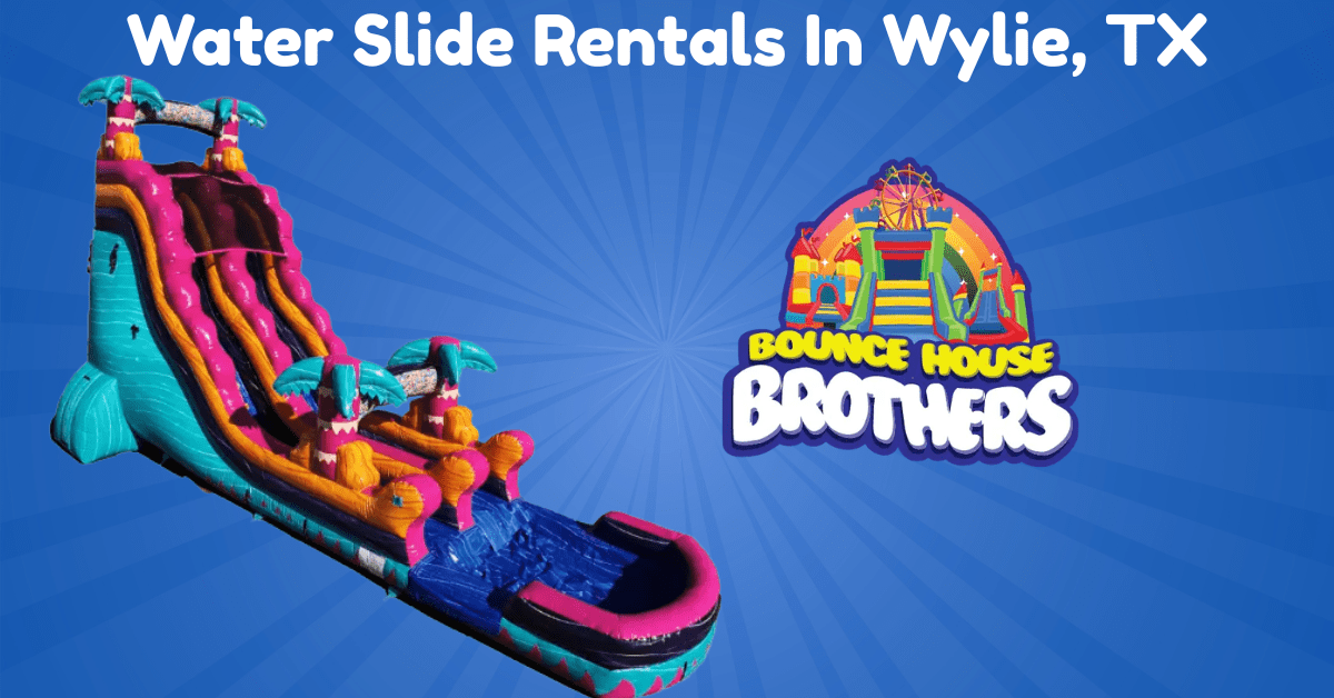 Water Slide Rental In Wylie, TX - Bounce House Brothers